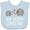 AE-Light Blue, variant on Inktastic My Poppi Grandpa Loves Me Boys or Girls Baby Bib