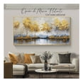 thumbnail image 3 of Cuadro Decorativo Arbol De La Vida Estilo Dorado Moderno Hd, 3 of 4