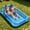 Blue, variant on Inflatable Tanning Pool Lounger Float with Sprinkler, Pool Float Adult with Pillow & Cup Holder, Sunbathing Blow Up Tanning Bed, Suntan Tub Raft Floatie for Backyard Summer Water Party Extra-Large