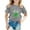 Grey, variant on Easter Saint Patrick's Day Cute Round Neck Short Sleeve Tee for Girls Summer Casual T-Shirt Size:10-11 Years