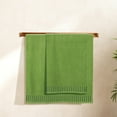 thumbnail image 3 of BELIZZI HOME 100% Premium Cotton 2 Pack Oversized Bath Towel Set 28x55 inches, Large Bath Towels, Ultra Absorbant Compact Quickdry & Lightweight Towel, Ideal for Gym Travel Camp Pool - Kiwi Green, 3 of 6
