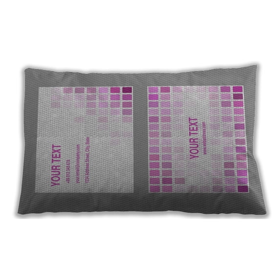 Ahgly Company Outdoor Rectangular Patterned Lumbar Throw Pillow, 13 inch by 19 inch
