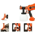 thumbnail image 4 of PROSTOEMER 750W HVLP Spray Gun, DIY Electric Spray Paint Machine with 4 Nozzles, 3 Patterns and 1200ml Container, Easy to Spray Furniture, Walls, Doors, 4 of 10