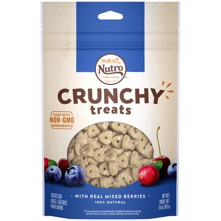 Nutro Crunchy Dog Treats With Real Mixed Berries, 10 Oz.