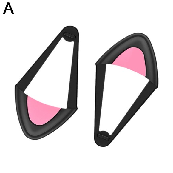 wouwaft Headphone Ears Decoration Ear E-sports Earphone Accessories Decorations Q4N0 Cute Silicone Gaming Style Headphones V5N4