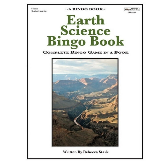 Bingo Books: Earth Science Bingo Book: Complete Bingo Game In A Book (Paperback)