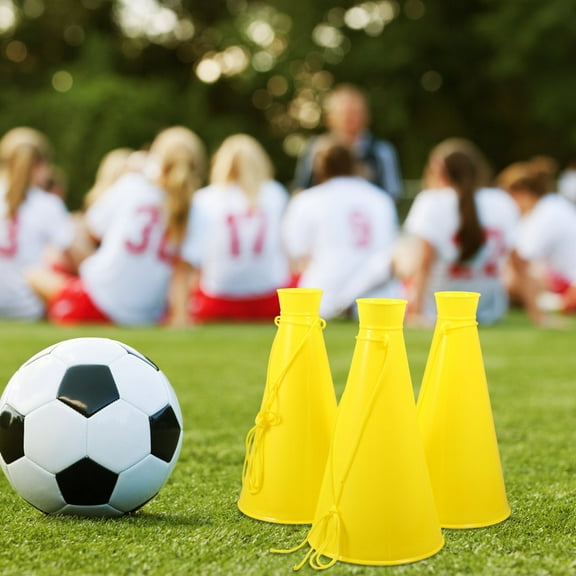 3pcs Party Noisemaker Prop Cheer Megaphone for Sports Competition Favor Funny Prop