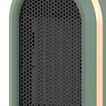thumbnail image 2 of Mini calentador de ventilador eléctrico de calentamiento rápido PTC de 1200W para el dormitorio del hogar (enchufe verde de la UE), 2 of 6