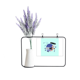 thumbnail image 1 of Equipo de gimnasia Tarjeta de jarrón de lavanda artificial, 1 of 3