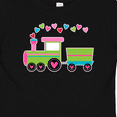 thumbnail image 4 of Inktastic Valentine Heart Train Boys or Girls Baby T-Shirt, 4 of 5