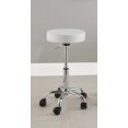 thumbnail image 1 of Tabouret de Bureau Contemporain, Blanc, 1 of 1
