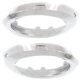 thumbnail image 4 of New Pair Of Fog Light Trim Compatible With Mercedes Benz E550 4Matic 8 Cyl 5.5L E550 Base 8 Cyl 4.7L 2010-2013 By MB1038166 MB1039166 2128850774 2128850874, 4 of 5
