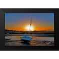 thumbnail image 2 of Fossey, George 18x13 Black Modern Framed Museum Art Print Titled - SUNSET BOAT II, 2 of 5