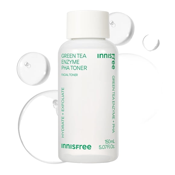 Tonificador innisfree, enzima de té verde PHA con ácido hialurónico, 200 ml