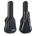 thumbnail image 1 of Funda para guitarra eléctrica Donner, 39 pulgadas, impermeable, nailon, color negro, 1 of 8