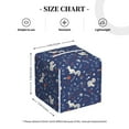 thumbnail image 4 of Logiee Tissue Box Cover 5X5X5'' PU Leather Tissue Holder Square Tissue Cube Box Organizer for Bathroom Vanity Countertop,Car,Night Stands,Office,Home,Kitchen (Squirrel Flower), 4 of 8
