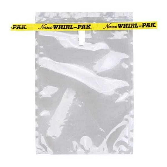 Whirl-Pak Sampling Bag,Clear,13 oz.,7.5" L,PK500 B01018