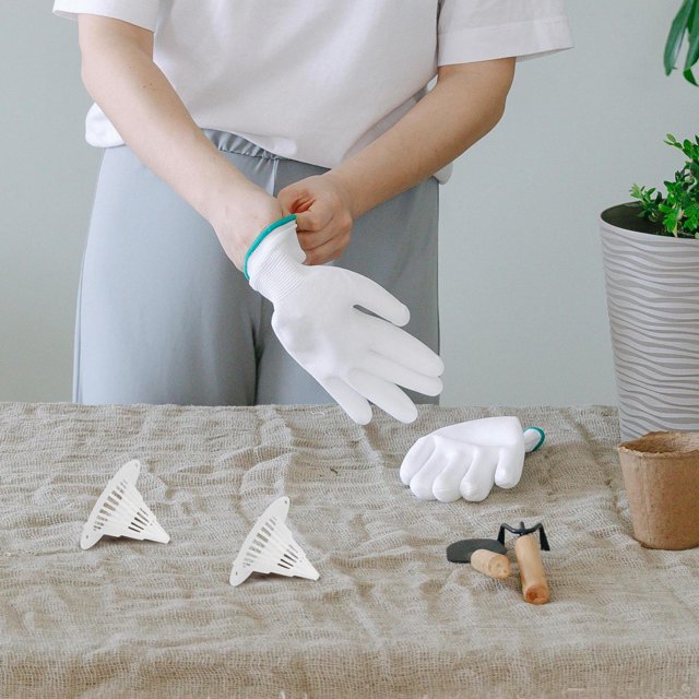 unbranded 50Ud Tapete Resistente De Malla Para De Maceta Facilita Aireación Y Previene