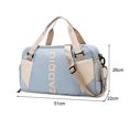 thumbnail image 4 of Bolsa De Ejercicios Bolsa de fitness para mujer Bolsa deportiva de gran capacidad para viajes y natación (azul hielo) Hugtrwg Para Estrenar, 4 of 9