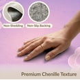 thumbnail image 6 of ODIKA Purple Dreamy Pink Fade Gentle Swirl Balanced Artwork Furry Stain Resistant Low Profile for Dorm Room, Small Living Apartment, 6 of 7