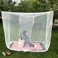 thumbnail image 5 of Portable White Camping Mosquito Net Easy Installation with Ropes or Poles, Travel friendly, 5 of 7