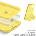 thumbnail image 4 of HAHDAXIA Abitku Compatible with iPhone 11 Pro Max Case 2019, Liquid Silicone Soft Gel Rubber Full Coverage Body [with Screen & Camera Protection] Shockproof Drop Case Cover 6.5 inch (Yellow), 4 of 7