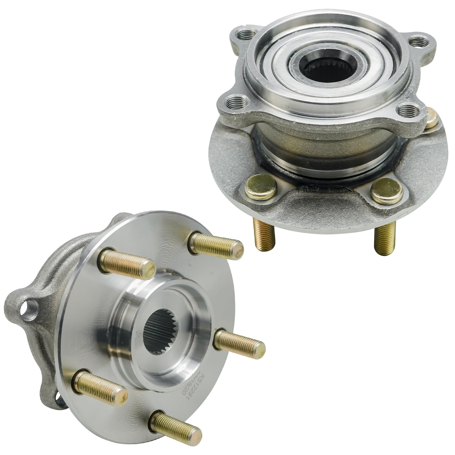 Detroit Axle AWD Rear Wheel Hub Bearings Assembly Replacement for