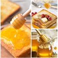 thumbnail image 3 of 30 Pcs Cuillre Miel,mnagers En Bois Mini Jam Pot Miel Distributeur Collectionner Remuer Rod Stick Distribue Drizzle Miel 8cm Bois, Fave, 3 of 5