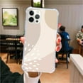 thumbnail image 2 of Neutral Colors Case Compatible with iPhone 12 Pro,Aesthetic Art Design TPU Full Cover Shock-proof Case, 2 of 4