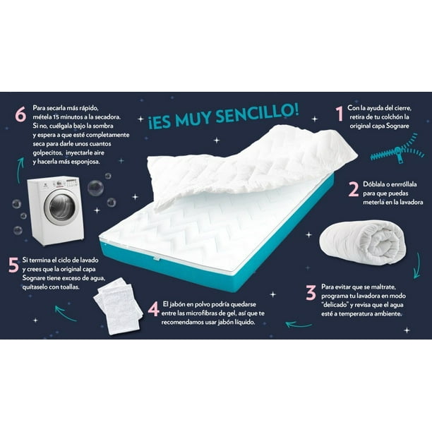 Cubre colchon sognare precio individual sale