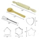 thumbnail image 3 of Juego de disfraces de chef con 3 nutrias para niños, delantales, herramientas para hornear, 11 unida, 3 of 6