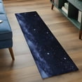 thumbnail image 4 of Runner Rug 2 x 6 Ft, Ombre Blue Washable Non-Slip Floor Mat for Kitchen Hallway/Entryway, Modern Abstract Sky Landscape Long Kitchen Runner Area Rugs for Living Room, Low-Profile, 4 of 7