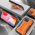 thumbnail image 2 of ExoGuard For iPhone 14 Pro Max Case, Phone Case with Screen Protector and Kickstand (Orange), 2 of 7