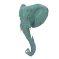 thumbnail image 1 of Gancho de pared Bling Bling con forma de cabeza de elefante, 1 of 12