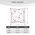 thumbnail image 2 of KLL Cute Poodle Dog Decorative Throw Pillow Covers Velvet Soft for Couch Sofa Bedroom Living Room Outdoor (No pillow core)- 18"x18", 2 of 5