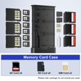 thumbnail image 3 of SharkTRUE Portable Aluminum Memory Cards Box Storage Box Case. F5D3 H2I9 Z9P7 Z9K8 Z5, 3 of 8