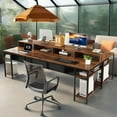thumbnail image 2 of Industrial country style, solid structure, wear-resistant and easy to clean desk, can effectively utilize the desktop space, 2 of 5