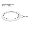 thumbnail image 2 of Uxcell 1/4 Inch x 22 Yards Double-Sided Tape Adhesive Tape for DIY Craft, 3 Pack, 2 of 6