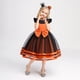 thumbnail image 4 of Niños Disfraz De Halloween Cosplay Piano Rendimiento Vestido Niñas Princesa Vestidos Malla Arco Tuffy, 4 of 4