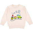 thumbnail image 2 of Inktastic Third Birthday Party Train Toddler Sweatshirt, 2 of 4