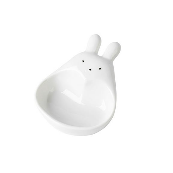 Horivan Small Ceramic Cute Animals Dipping Bowls Soy Dishs Dipping Cups Dishes Snack Bowls Fruit Bowls