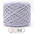 thumbnail image 1 of Nvzi Hilo grueso, hilo Ice, 100 g, 1 rollo, 150 m de longitud, ideal para bufandas, abrigos, muñecas, mantas y accesorios, hilo de poliéster, mantiene el calor, apto para ganchillo, gris claro, 1 of 5