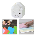 thumbnail image 3 of Paper Corner Cutter Craft Multifunctional Laminate Embossing Paper Trimmer Paper Cutting Tool for Cardstock, B,1 x corner cutter,White, 3 of 8