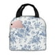 thumbnail image 1 of Disketp Rose Flowers Bolsa Térmica para Almuerzo para Hombre y Mujer, Ideal para Trabajo, Senderismo y Picnic, 1 of 8
