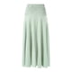 thumbnail image 3 of VISgogo Falda larga ahumada para mujer, falda con abertura de color sólido de cintura alta informal de verano para adultos VISgogo moda, 3 of 9