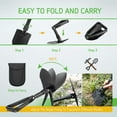 thumbnail image 3 of VIVOSUN Folding Camping Shovel Survival Multitool for Camping, Hiking, Backpacking, 3 of 7