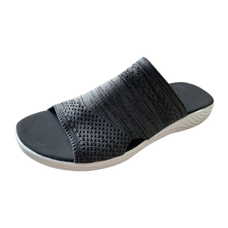 

Womens Shoes Flat and Outer Casual Lightweight Wear Slippers Shoes