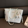 thumbnail image 3 of Bolso de mano para ir al trabajo, nueva tendencia de moda de estilo coreano 2025 para mujer, bolso de hombro de gran capacidad, bolso de axila de alta gama, 3 of 5