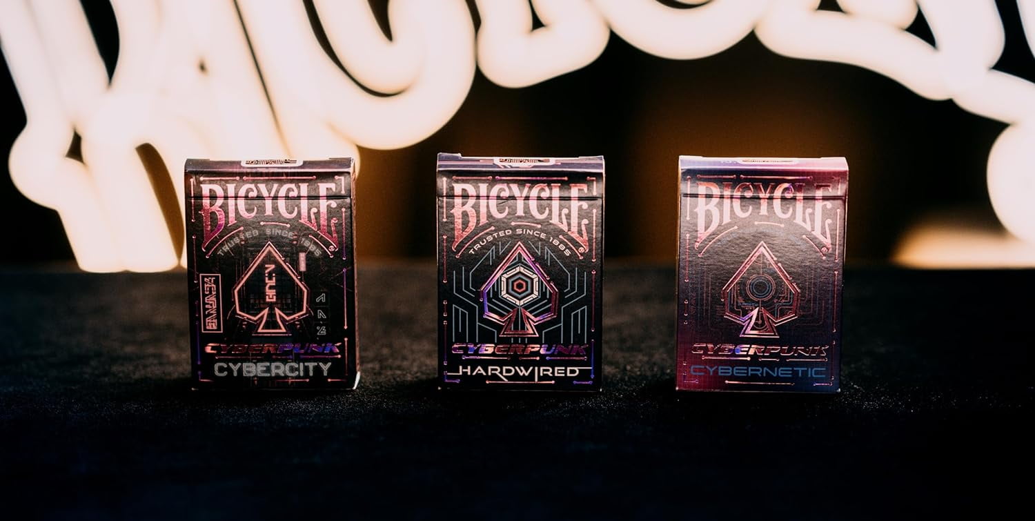 新品未開封 BICYCLE CYBERPUNKトランプ サイバーパンク Bicycle Cyberpunk Cyber City Playing Cards - High-Tech Game