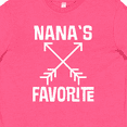 thumbnail image 4 of Inktastic Nanas Favorite Grandson Youth T-Shirt, 4 of 5